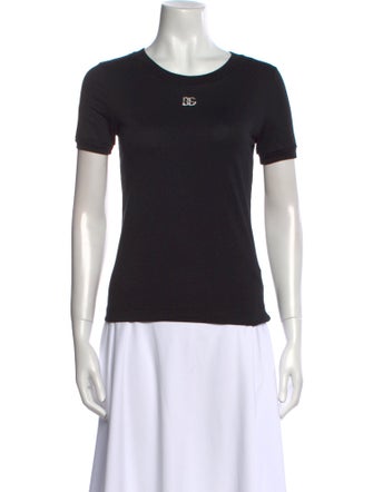 Dolce & Gabbana Crew Neck Short Sleeve T-Shirt