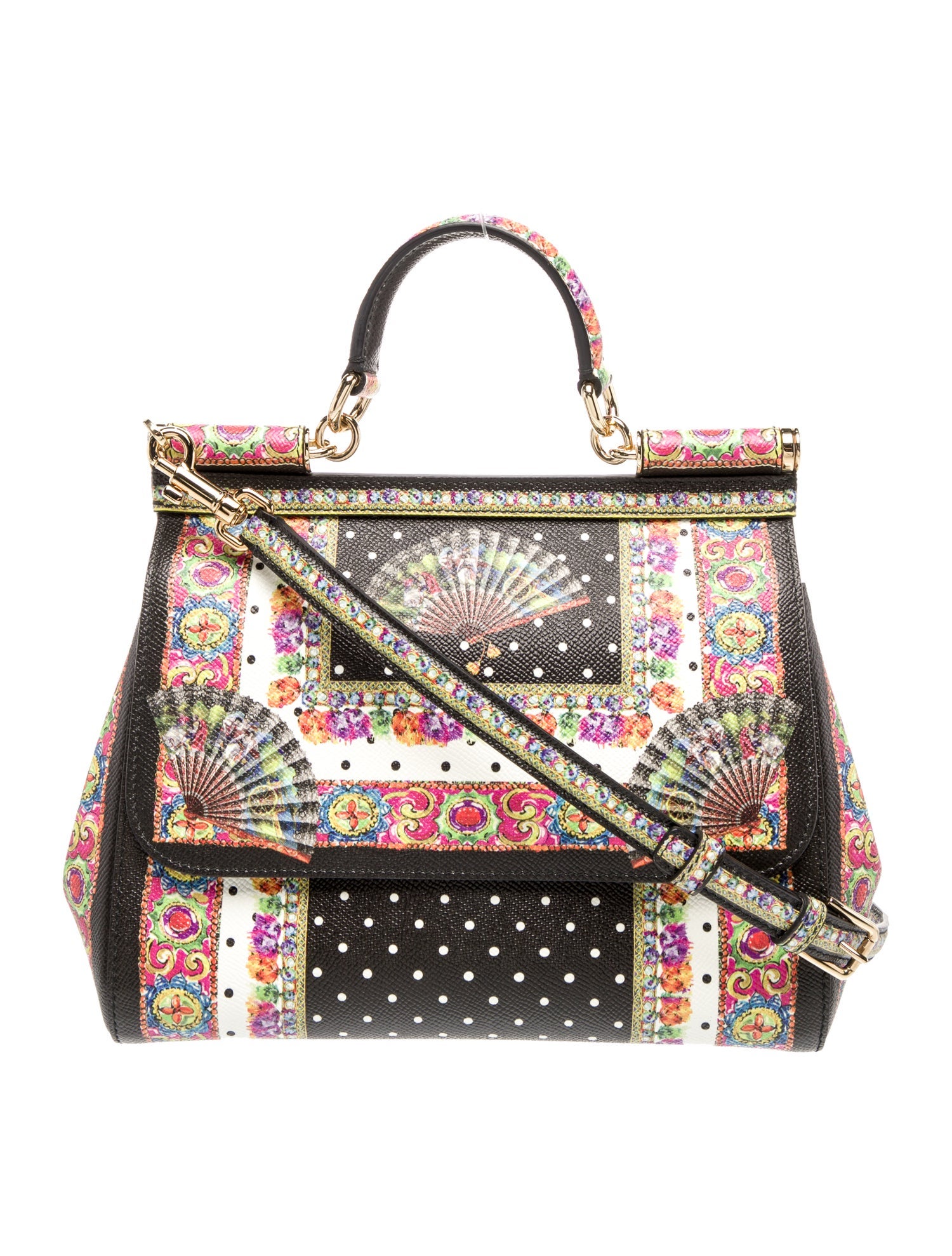 Dolce & Gabbana Mambo Rose Top Handle Bag