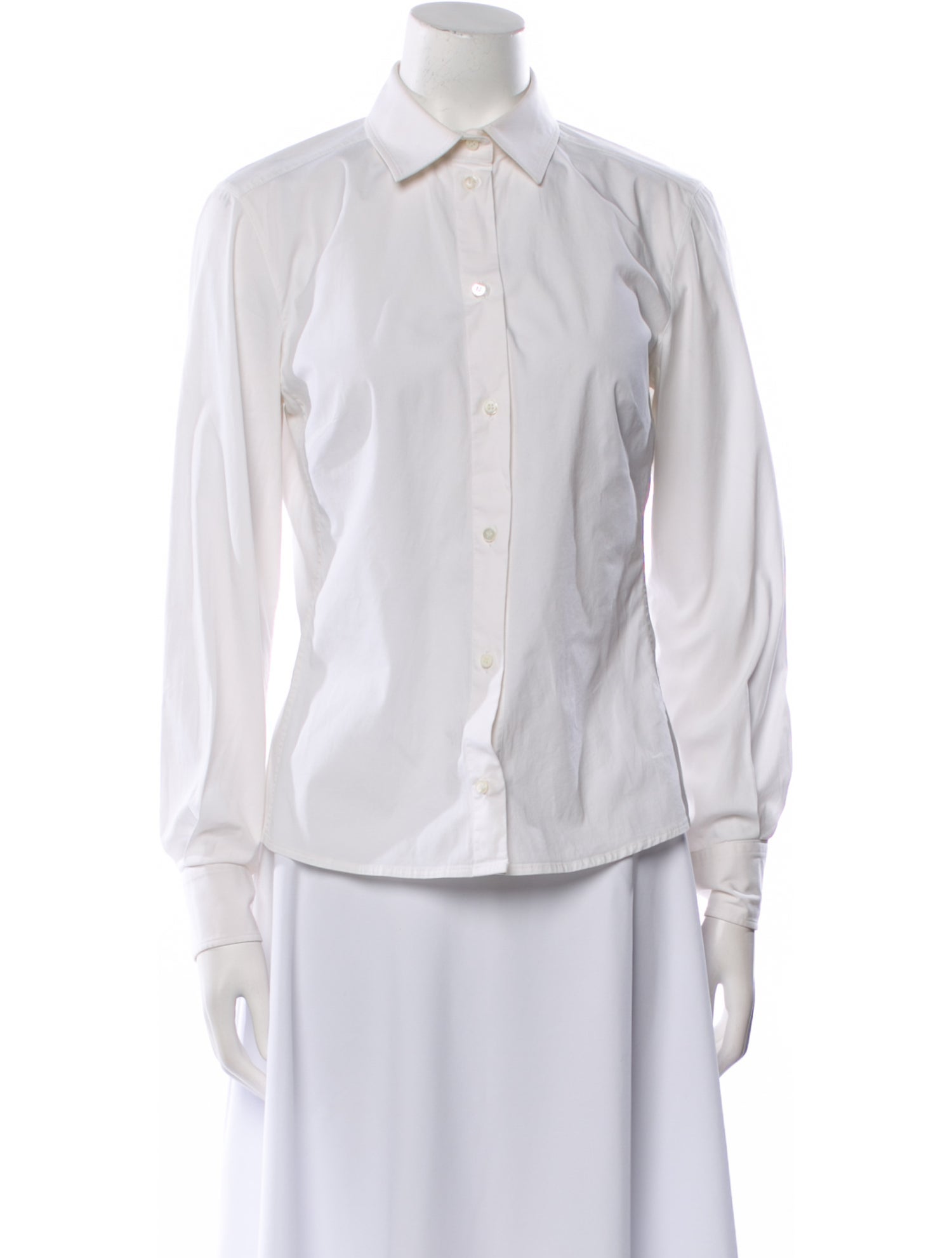 Dolce & Gabbana Long Sleeve Button-Up Top