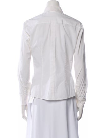 Dolce & Gabbana Long Sleeve Button-Up Top