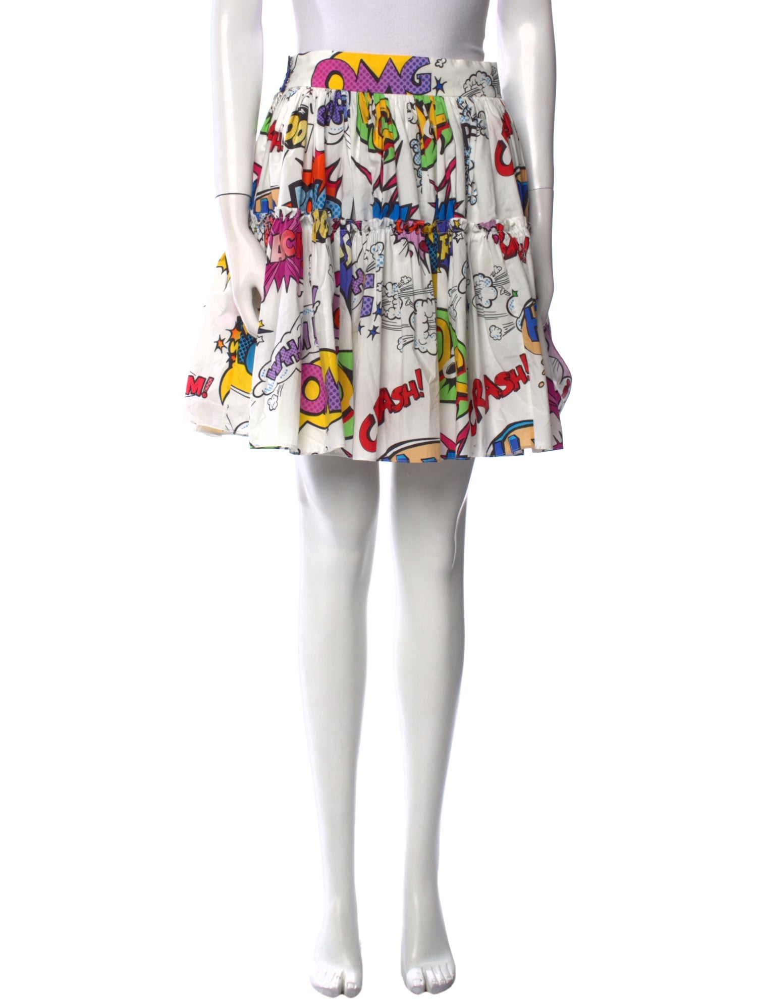 Dolce & Gabbana Printed Knee-Length Skirt