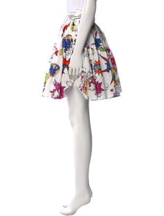 Dolce & Gabbana Printed Knee-Length Skirt