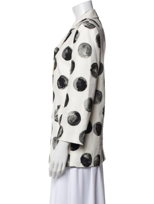 Dolce & Gabbana Polka Dot Print Coat