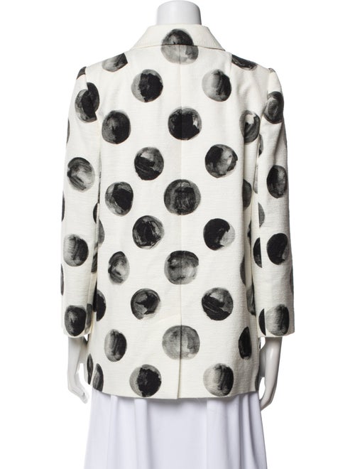 Dolce & Gabbana Polka Dot Print Coat