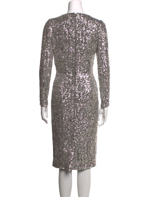 Dolce & Gabbana Sequin Knee-Length Dress
