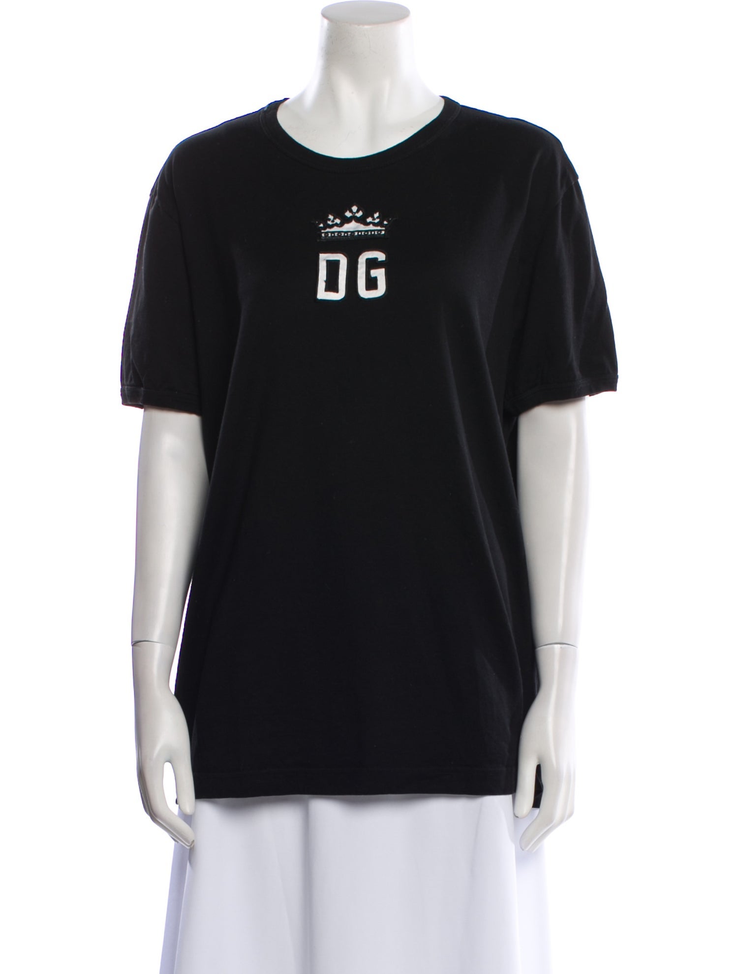 Dolce & Gabbana Graphic Print Crew Neck T-Shirt