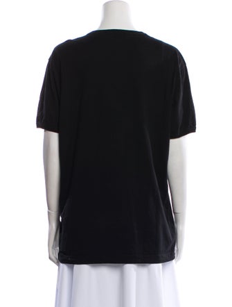 Dolce & Gabbana Graphic Print Crew Neck T-Shirt