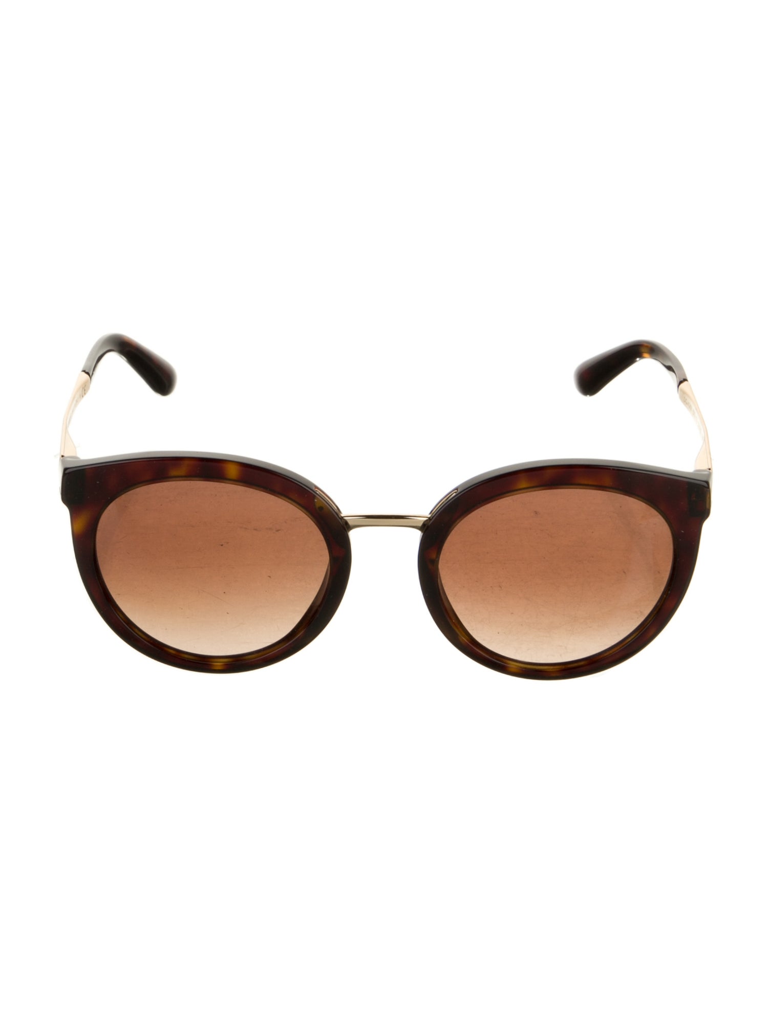 Dolce & Gabbana Cat-Eye Gradient Sunglasses