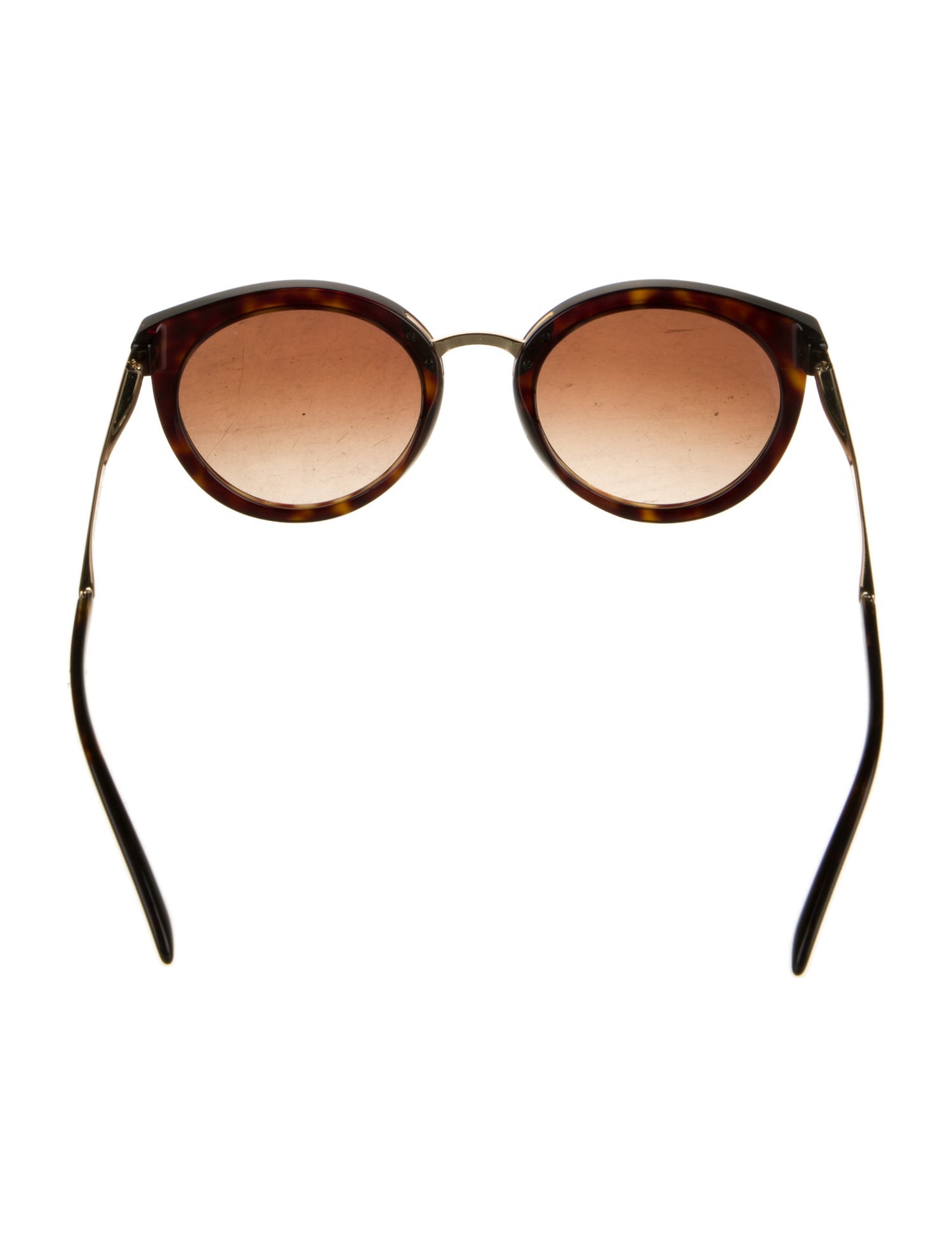 Dolce & Gabbana Cat-Eye Gradient Sunglasses
