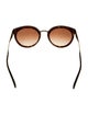 Dolce & Gabbana Cat-Eye Gradient Sunglasses