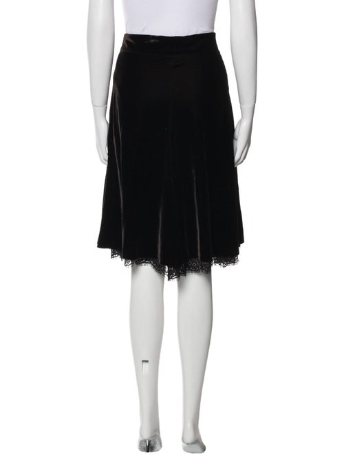 Dolce & Gabbana Lace Trim Embellishment Knee-Length Skirt