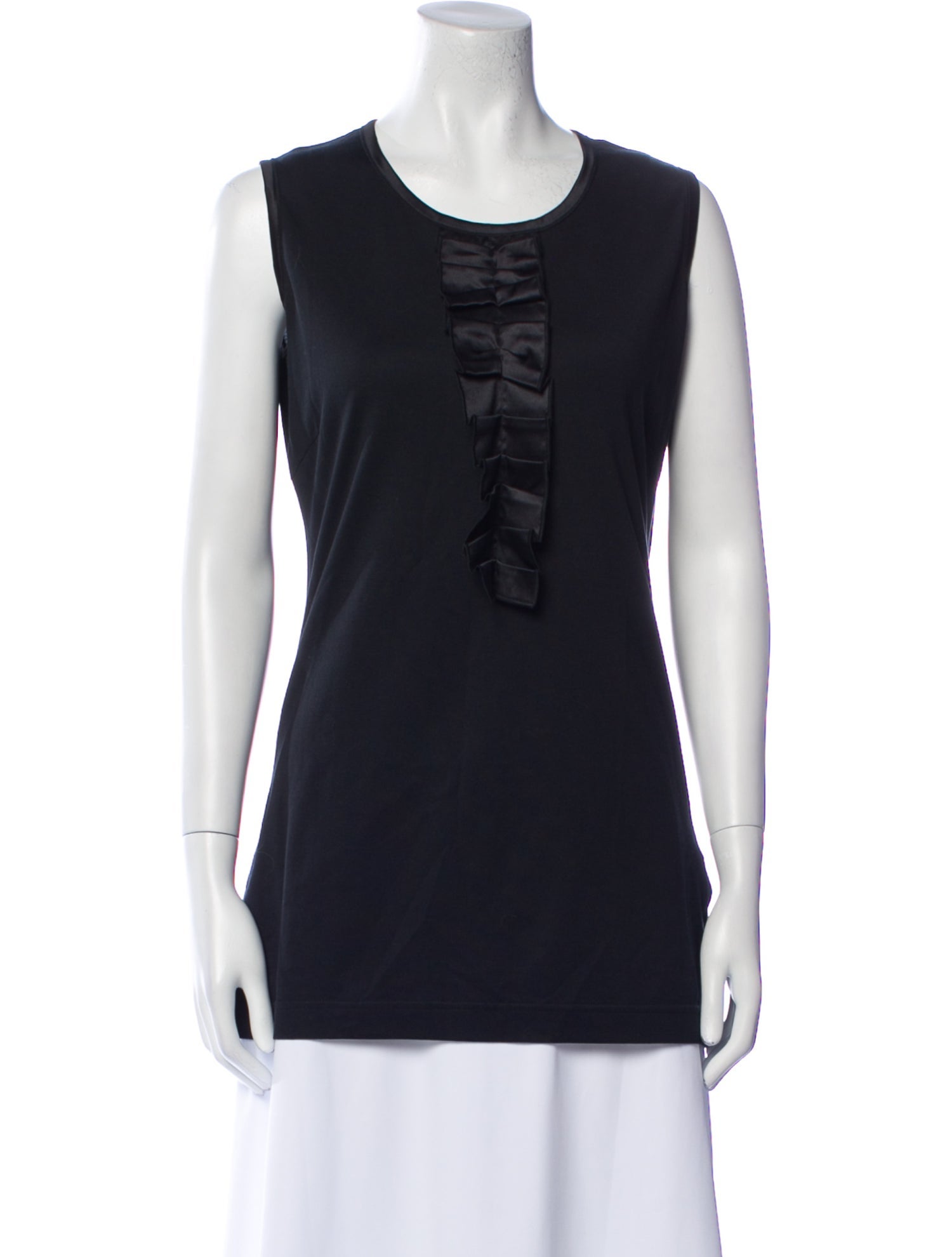 Dolce & Gabbana Scoop Neck Sleeveless Top