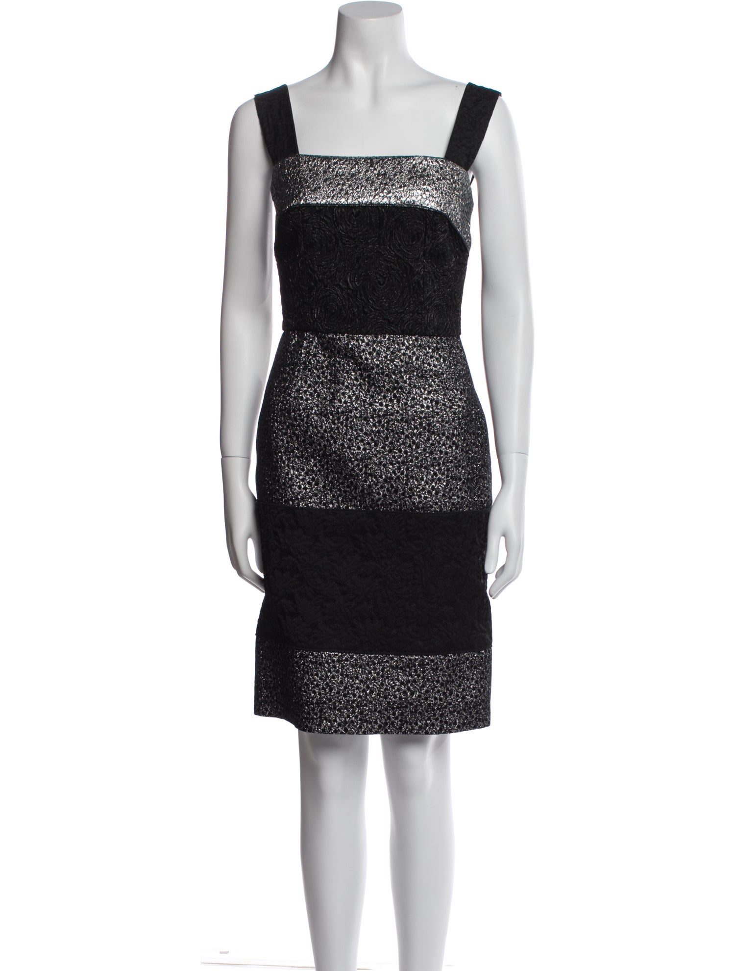 Dolce & Gabbana Lace Pattern Knee-Length Dress