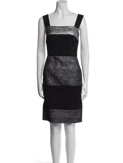 Dolce & Gabbana Lace Pattern Knee-Length Dress