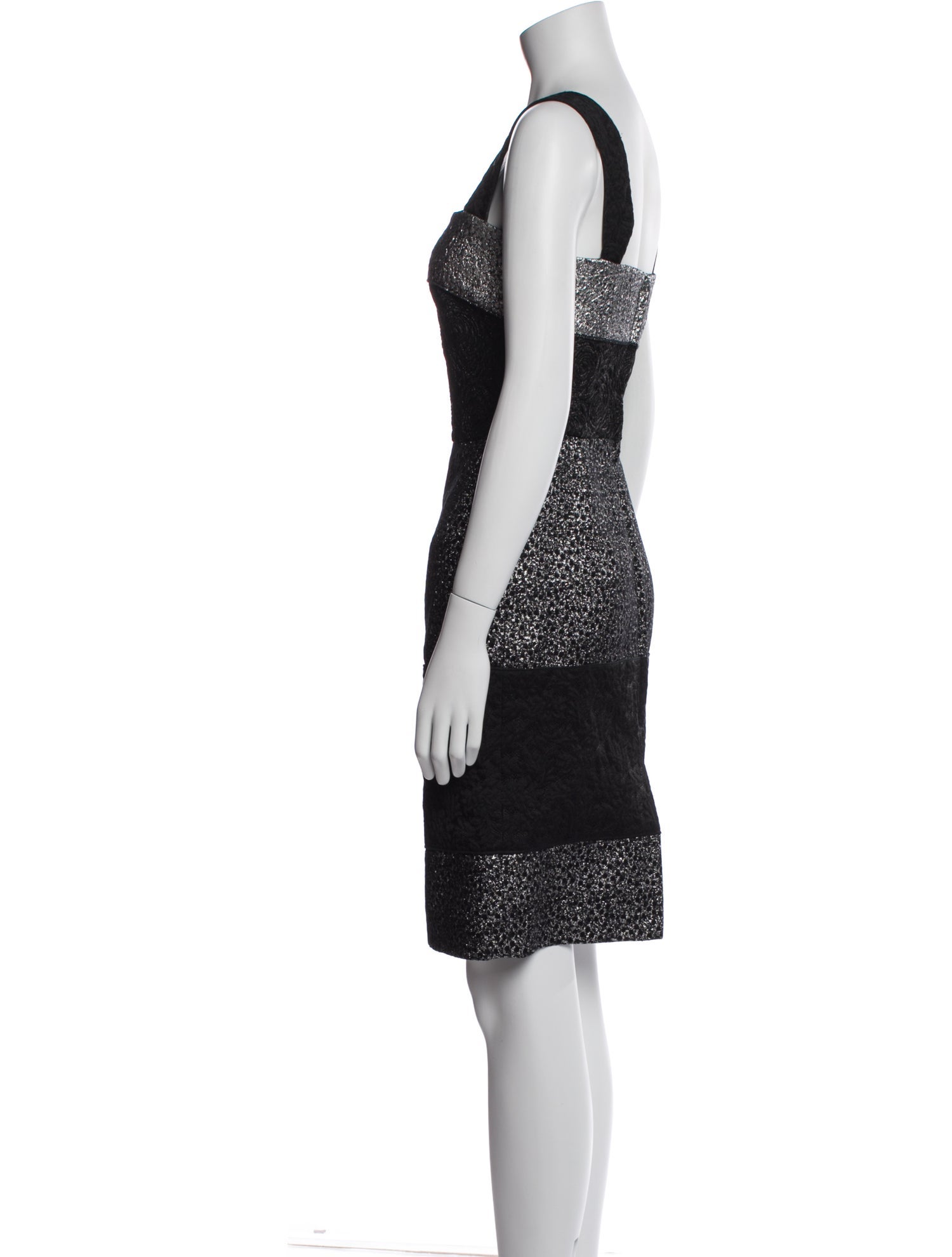 Dolce & Gabbana Lace Pattern Knee-Length Dress