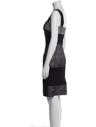 Dolce & Gabbana Lace Pattern Knee-Length Dress