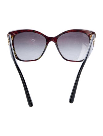Dolce & Gabbana Cat-Eye Gradient Sunglasses