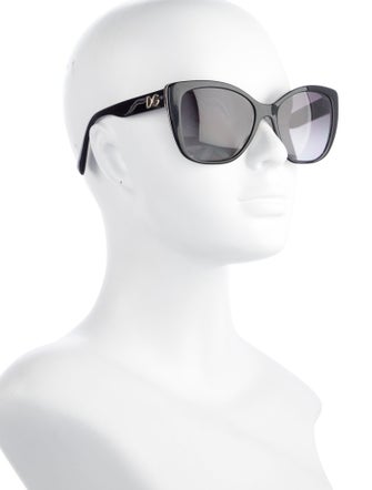 Dolce & Gabbana Cat-Eye Gradient Sunglasses