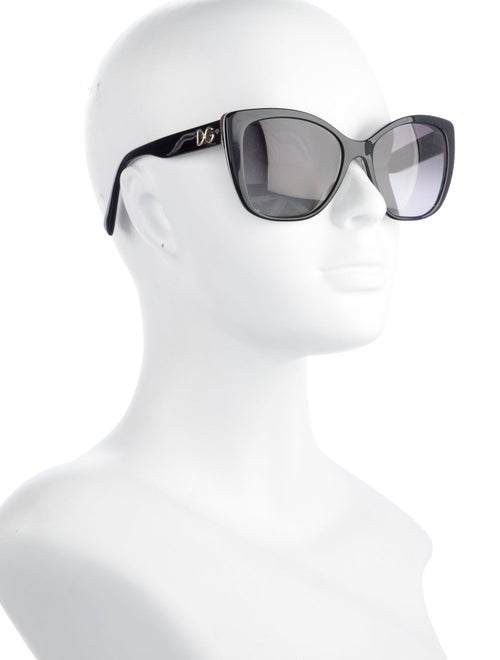 Dolce & Gabbana Cat-Eye Gradient Sunglasses