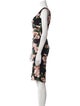 Dolce & Gabbana Floral Print Knee-Length Dress