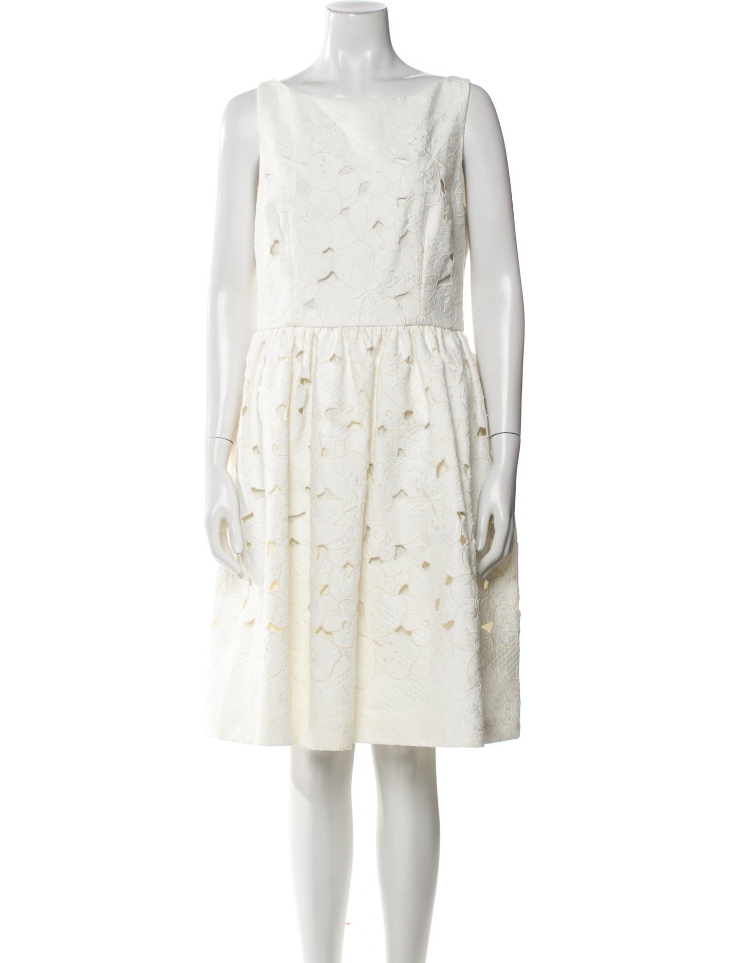 Dolce & Gabbana Bateau Neckline Knee-Length Dress w/ Tags