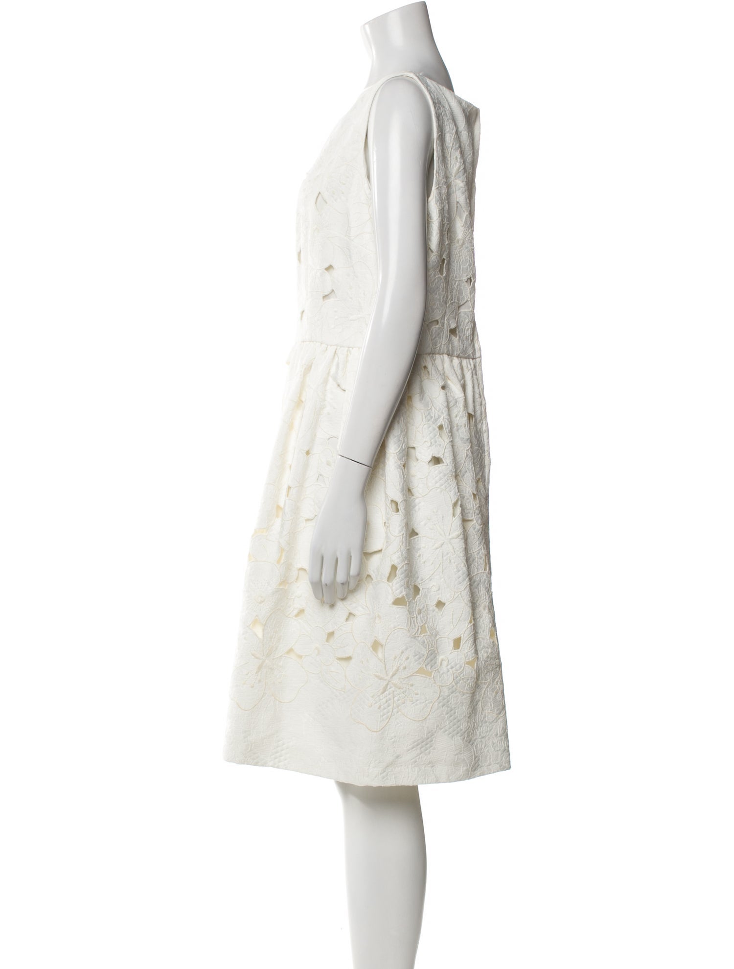 Dolce & Gabbana Bateau Neckline Knee-Length Dress w/ Tags