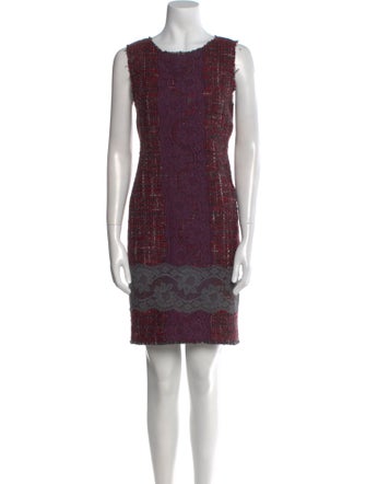 Dolce & Gabbana Virgin Wool Mini Dress