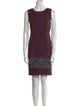 Dolce & Gabbana Virgin Wool Mini Dress