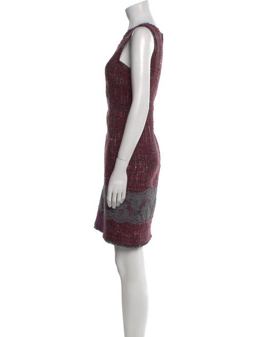 Dolce & Gabbana Virgin Wool Mini Dress