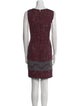 Dolce & Gabbana Virgin Wool Mini Dress