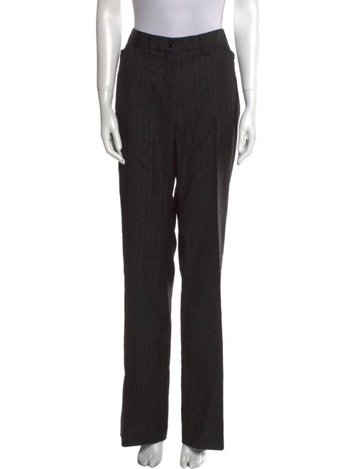 Dolce & Gabbana Virgin Wool Wide Leg Pants