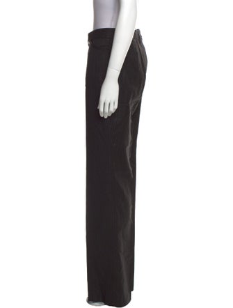 Dolce & Gabbana Virgin Wool Wide Leg Pants