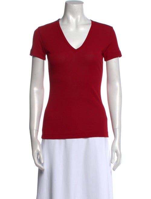 Dolce & Gabbana V-Neck Short Sleeve T-Shirt