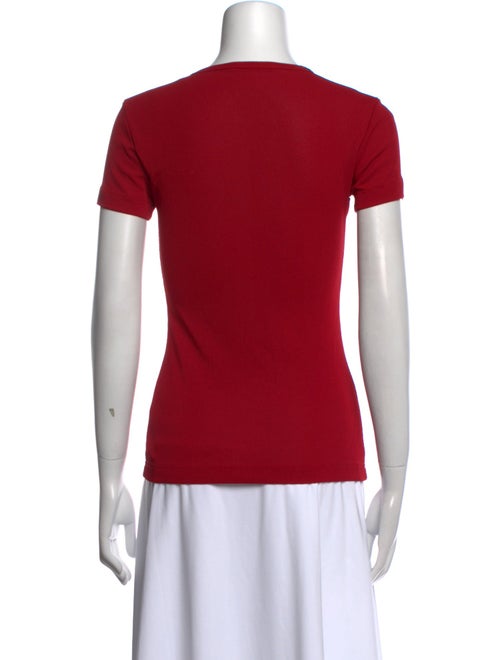 Dolce & Gabbana V-Neck Short Sleeve T-Shirt