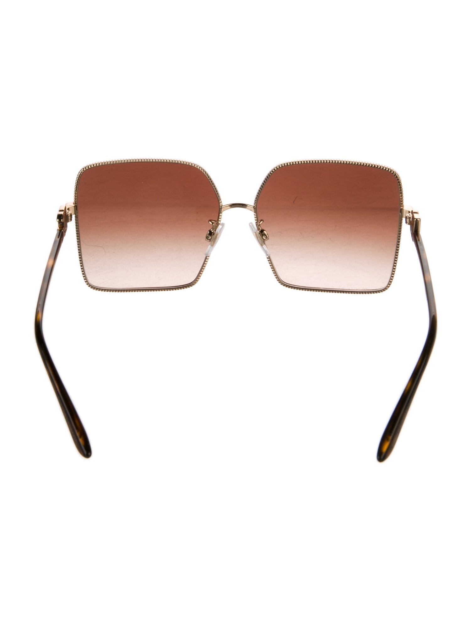 Dolce & Gabbana Oversize Gradient Sunglasses