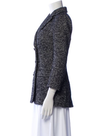 Dolce & Gabbana Tweed Pattern Blazer