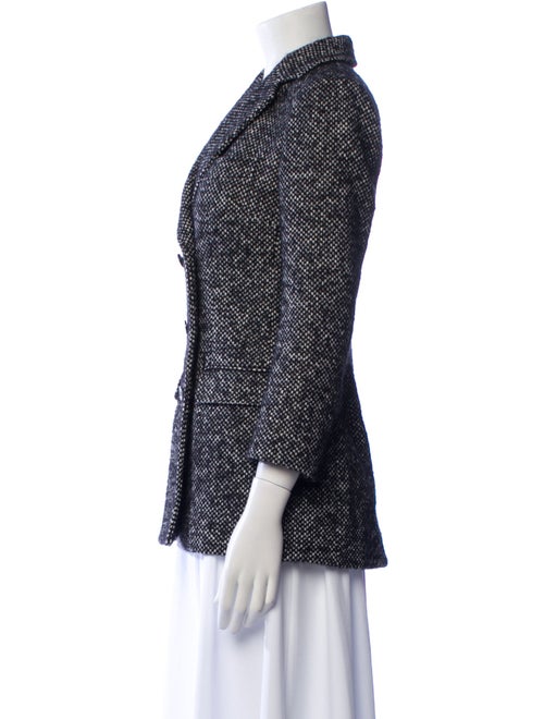 Dolce & Gabbana Tweed Pattern Blazer