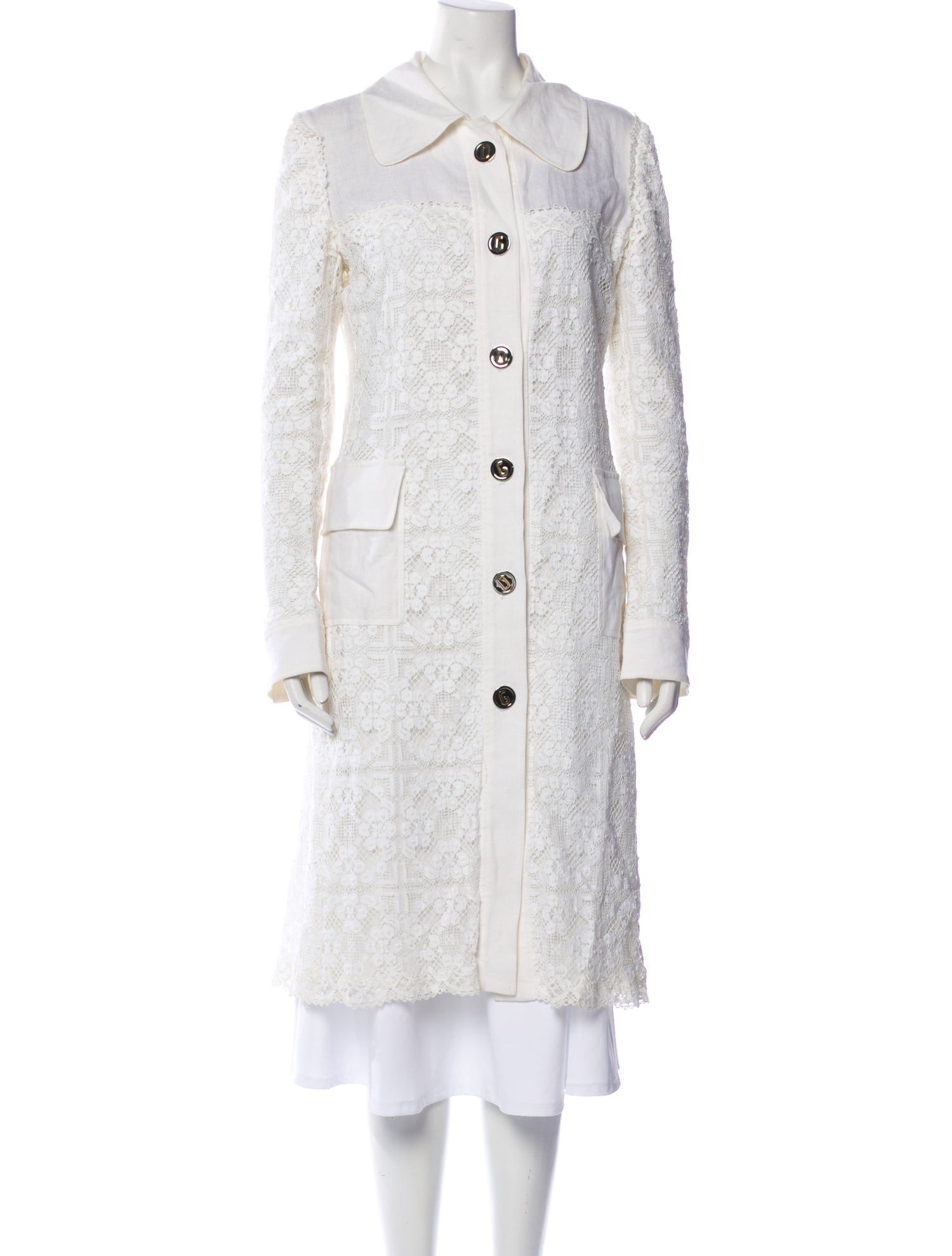 Dolce & Gabbana Lace Lace Pattern Jacket