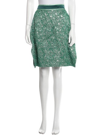 Dolce & Gabbana Printed Knee-Length Skirt