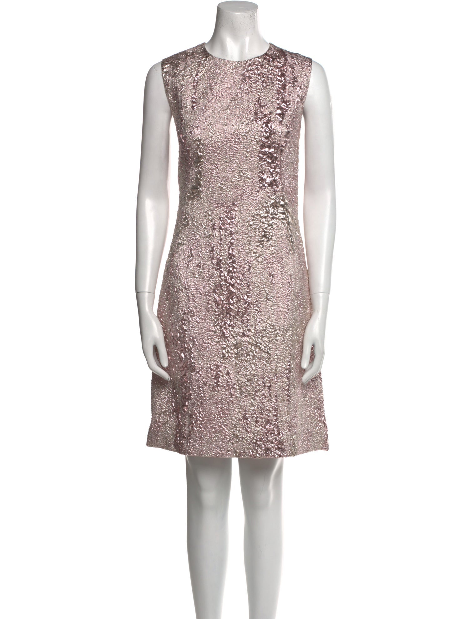 Dolce & Gabbana Crew Neck Knee-Length Dress w/ Tags