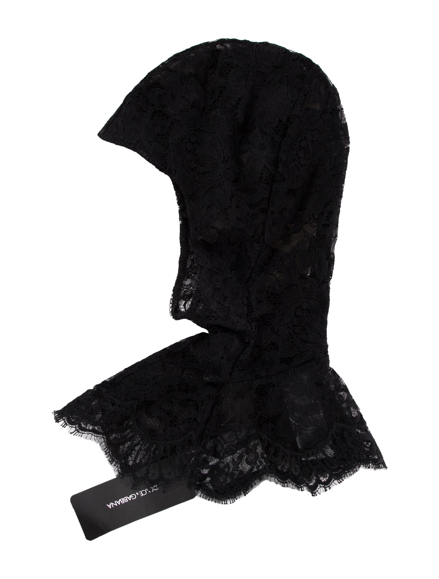 Dolce & Gabbana Lace Hood w/Tags