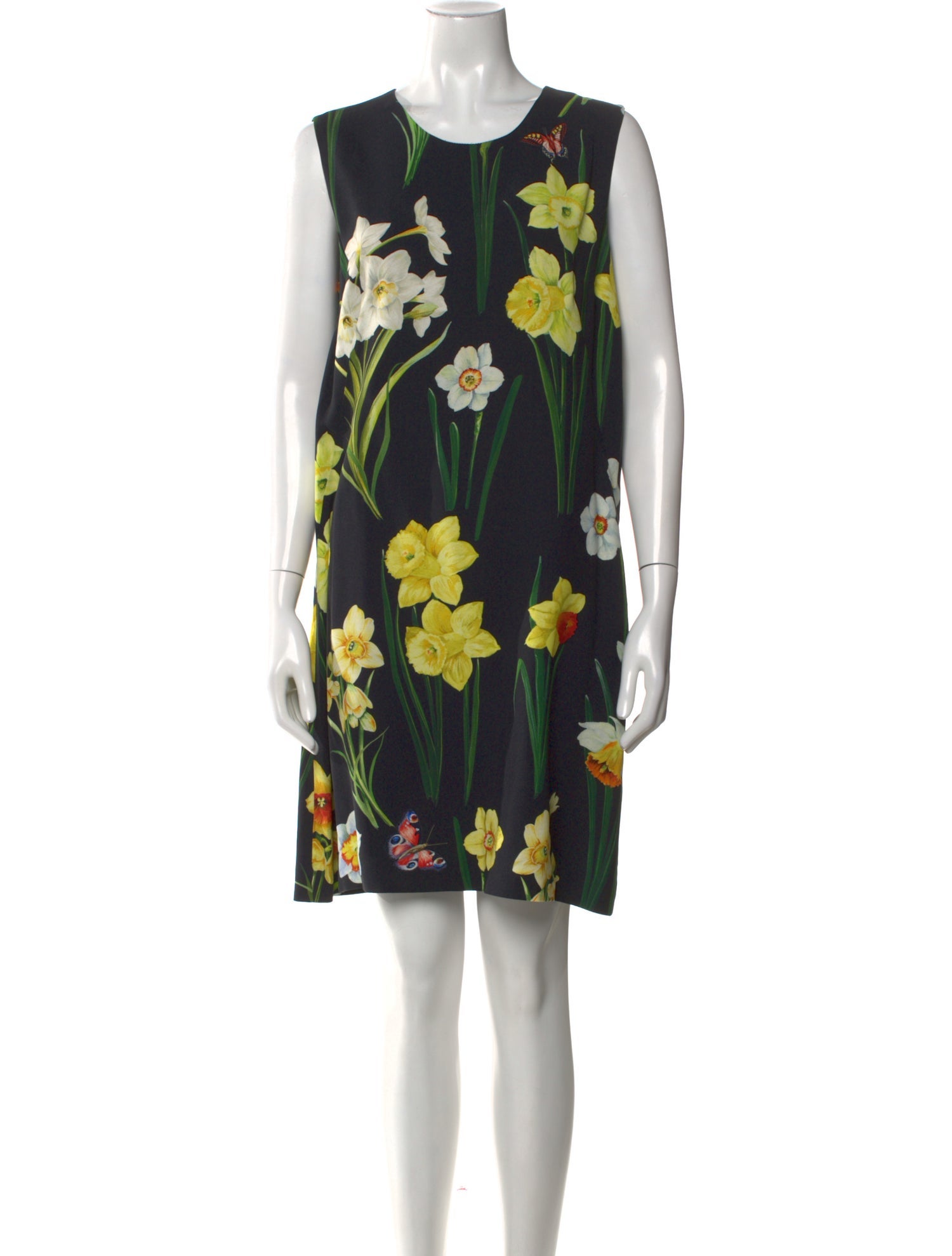 Dolce & Gabbana Floral Print Mini Dress