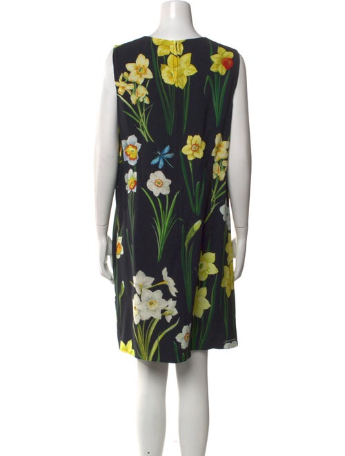 Dolce & Gabbana Floral Print Mini Dress