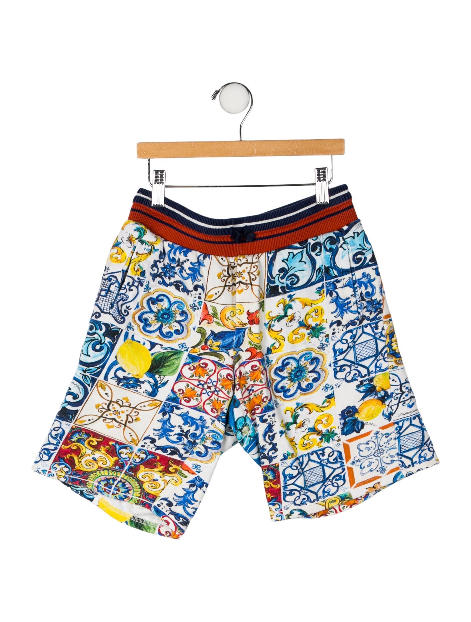 Dolce & Gabbana Printed Jogger Shorts