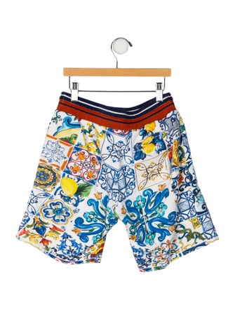 Dolce & Gabbana Printed Jogger Shorts