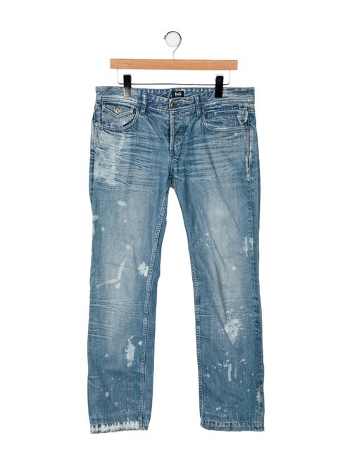 D&G Mid-Rise Straight Leg Jeans
