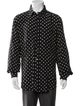 Dolce & Gabbana Silk Polka Dot Print Shirt