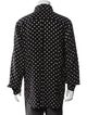 Dolce & Gabbana Silk Polka Dot Print Shirt