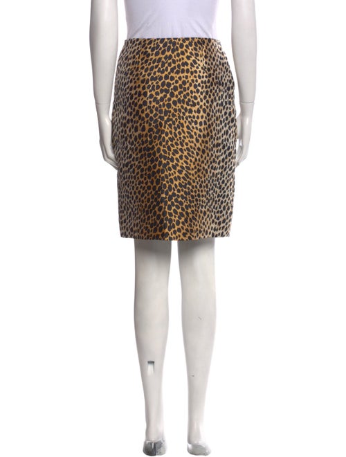 Dolce & Gabbana Silk Knee-Length Skirt