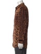 Dolce & Gabbana Animal Print Long Sleeve Shirt
